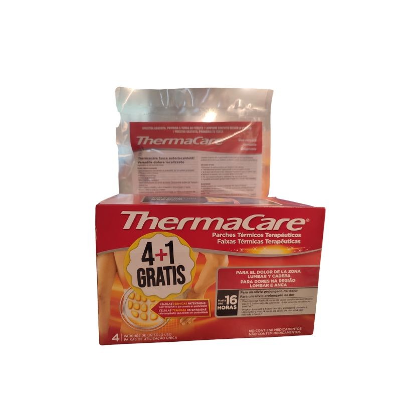 THERMACARE LUMBAR CADERA 4 PARCHES TERMICOS
