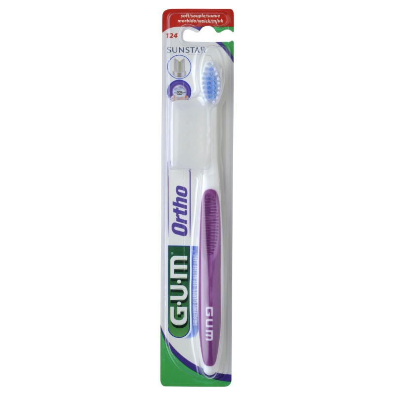 Cepillo de dientes para ortodoncia GUM® ORTHO