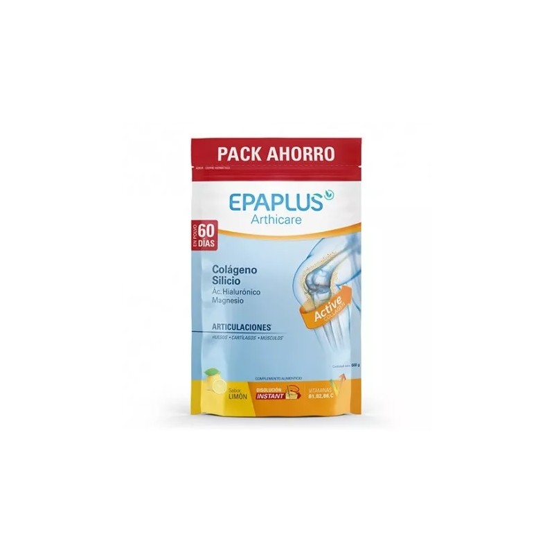 epaplus-arthicare-colágeno-silicio-acido-hialuronico-daypack-polvo-limon-700-gr-articulaciones-dolor-tendones