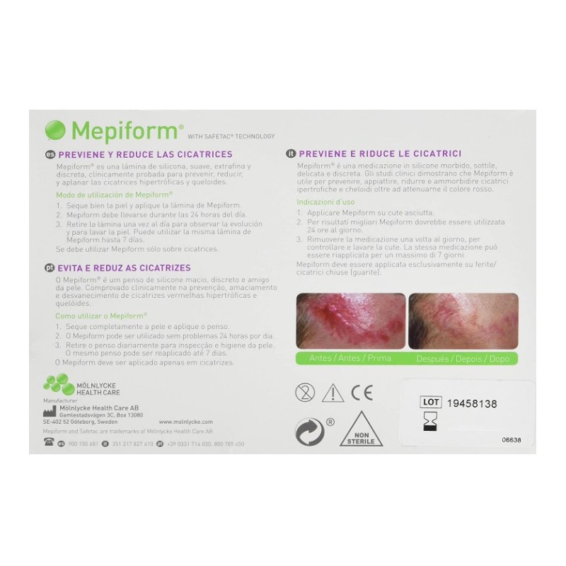 Mepiform-Reductor-de-Cicatrices-5 -7,5cm-5-unidades