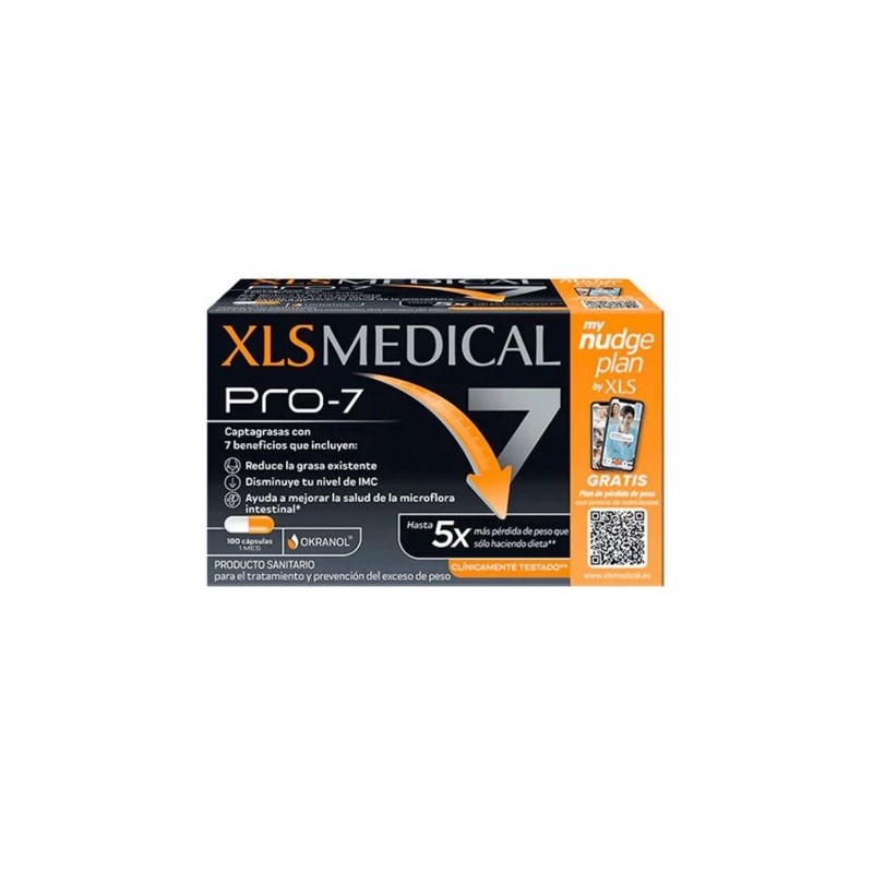 Xls Medical Pro 7 Nudge 180 Cápsulas