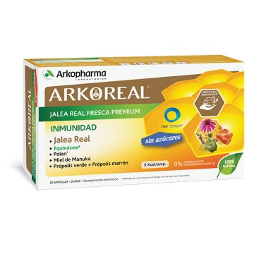 Arkoreal Jalea Real Inmunidad Sin Azúcar 20 Unidosis