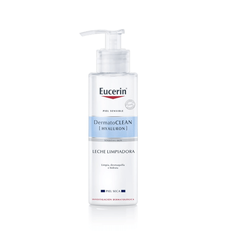 eucerin-dermatoclean-hyaluron-ácido-hialurónico-leche-desmaquillante-pieles-sensibles-limpiador-facial