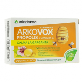 ARKOVOX-Própolis-Vitamina-C-Sabor-Miel-Limón-24-comprimidos