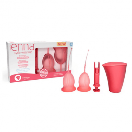 Enna-Cycle-Copa-Menstrual-2 Unidades-Talla-S-con-aplicador