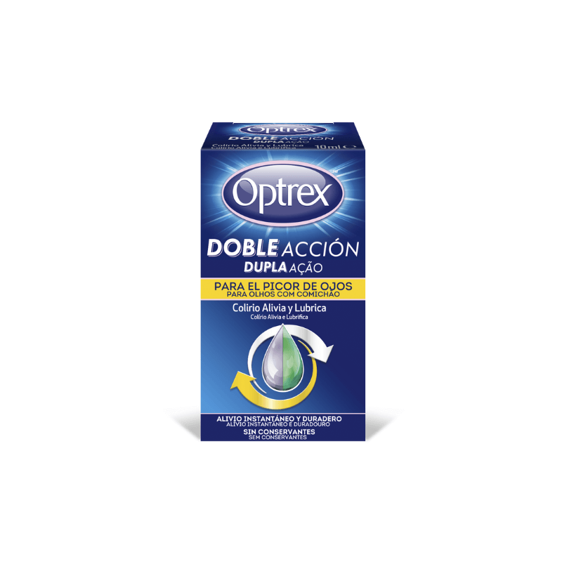 Optrex Doble Acción Ojos Secos, 10 ml