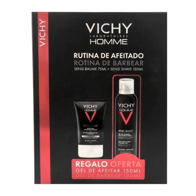 VICHY-Homme-Rutina-Afeitado-Sensi-Baume-75ml-Sensi-Shave-150ml