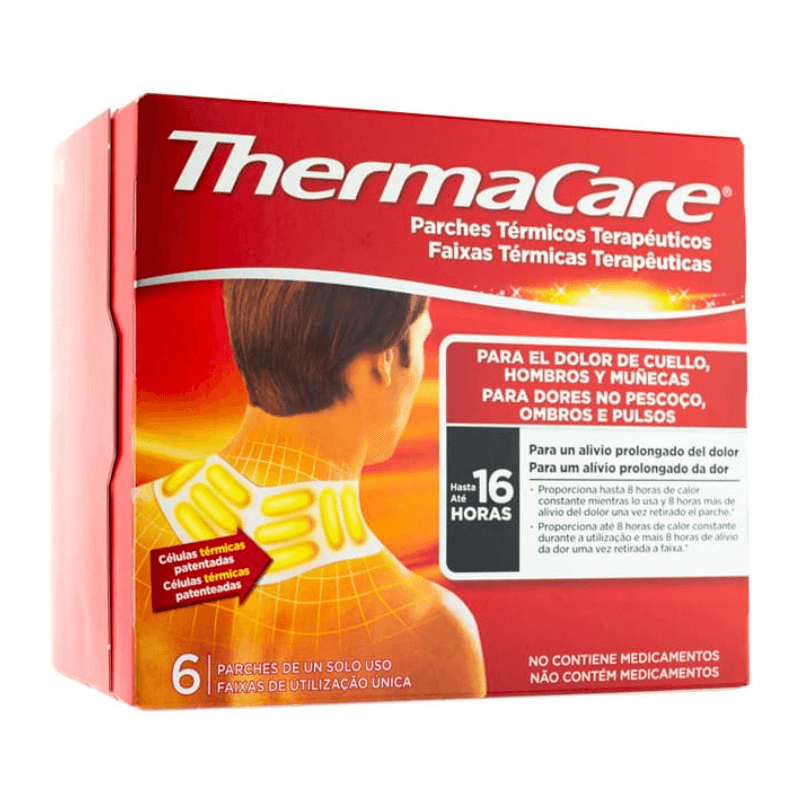 ThermaCare-Parches-Térmicos-Terapéuticos-Zona-Cuello-Hombros-Muñecas-6-Uds