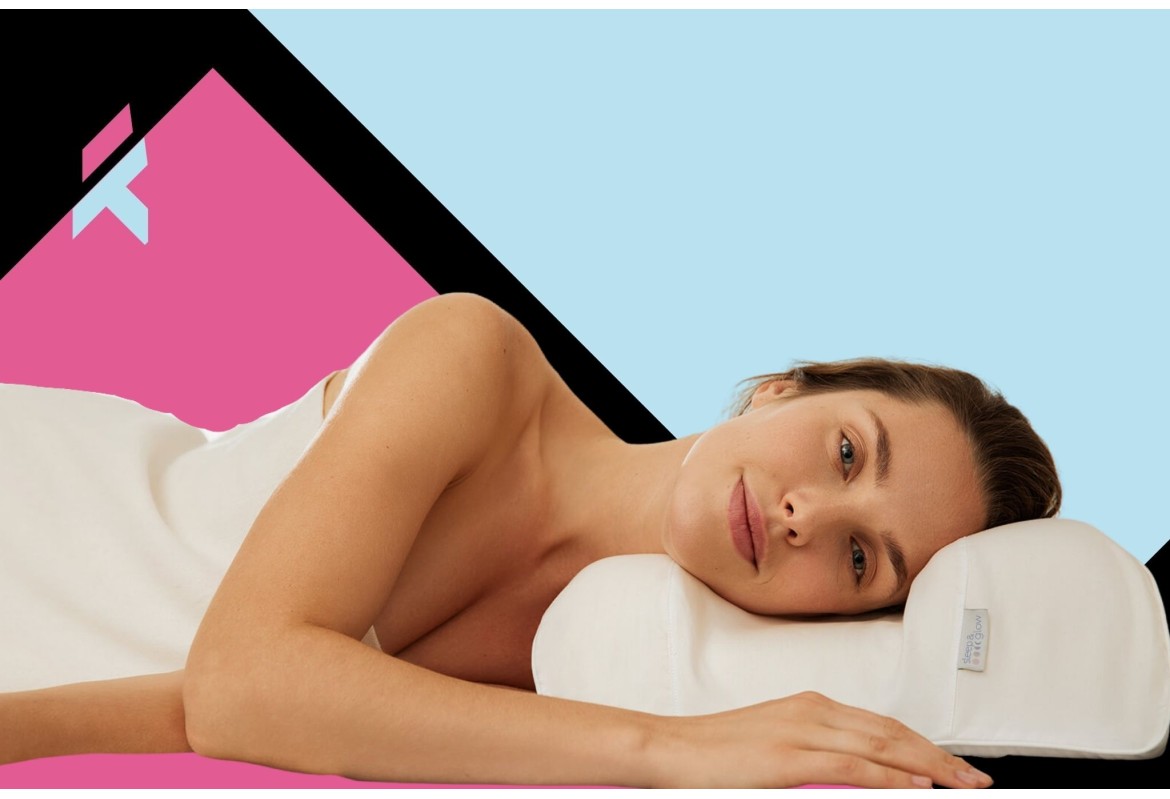 Almohada de belleza Sleep And Glow - Almohada antiarrugas y